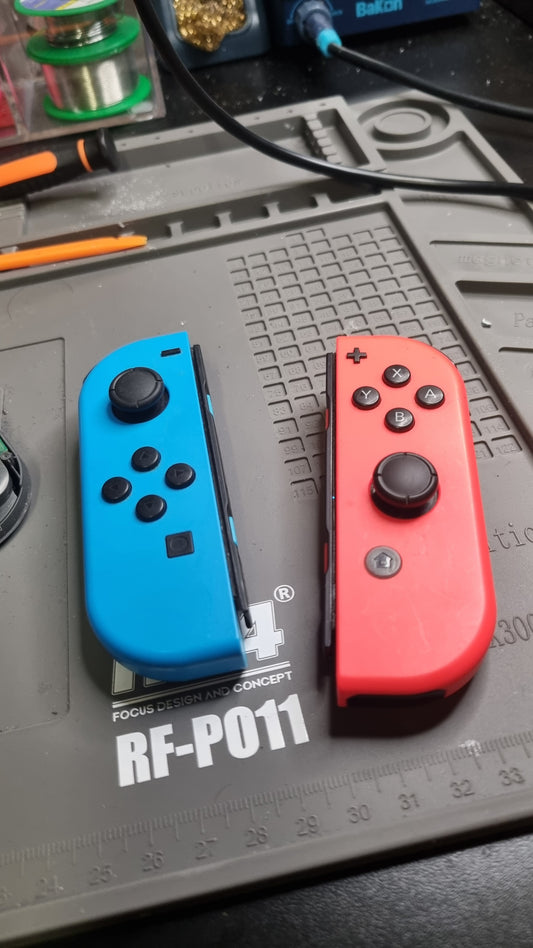 NINTENDO SWITCH JOYCON REPARATUR EINSENDEN SERVICE